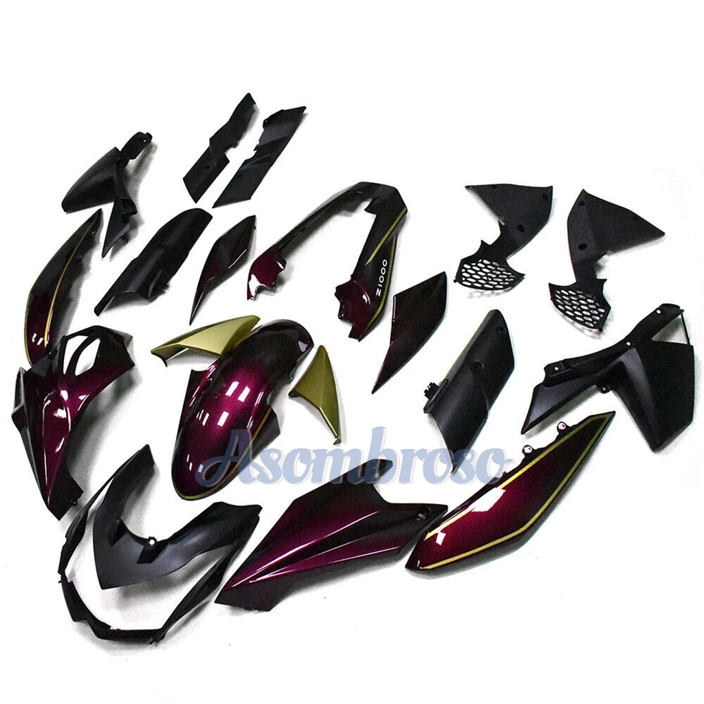 Полный комплект обтекателей для Z1000 2010 2011 2012 2013 2014 уличные детали мотоцикла