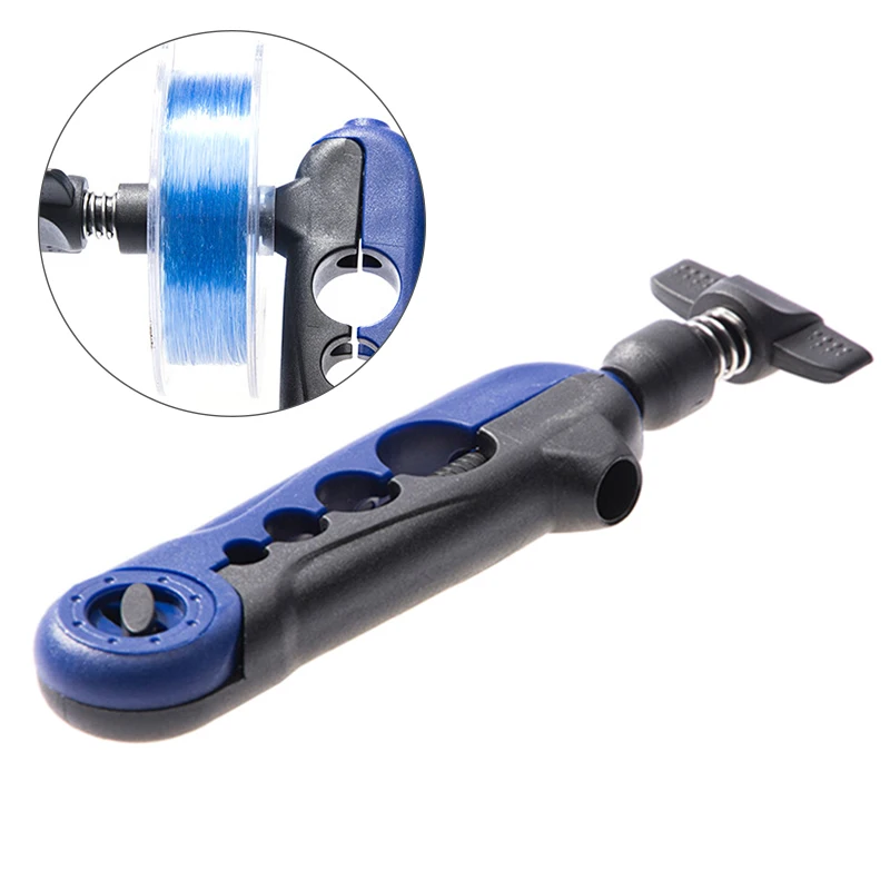 

Portable Universal Fishing Line Spooler Board Spool Line Wrapper Adjustable for Various Sizes Rod Bobbin Reel Winder Mini