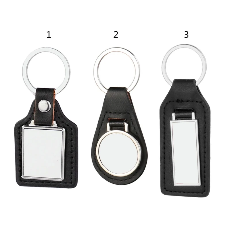 

Round for KEY Pendant Heat Transfer MDF DIY Single-Side Printed Keychain Blank