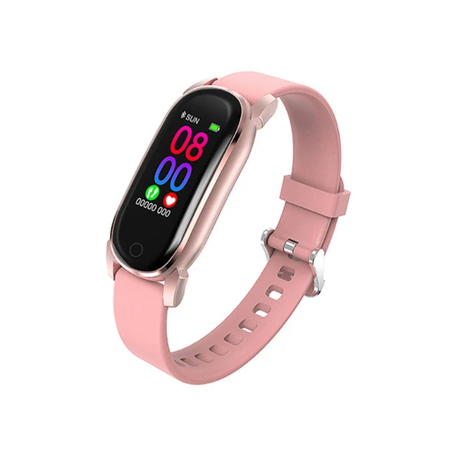 Фитнес браслет с измерением температуры. Smart Elegant. Женские часы смарт с ремешком на магните купить.