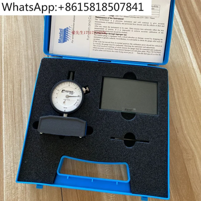 Измеритель натяжения проволочной сетки TETKOMAT 7-50N 7-80N измеритель стальной TETKO