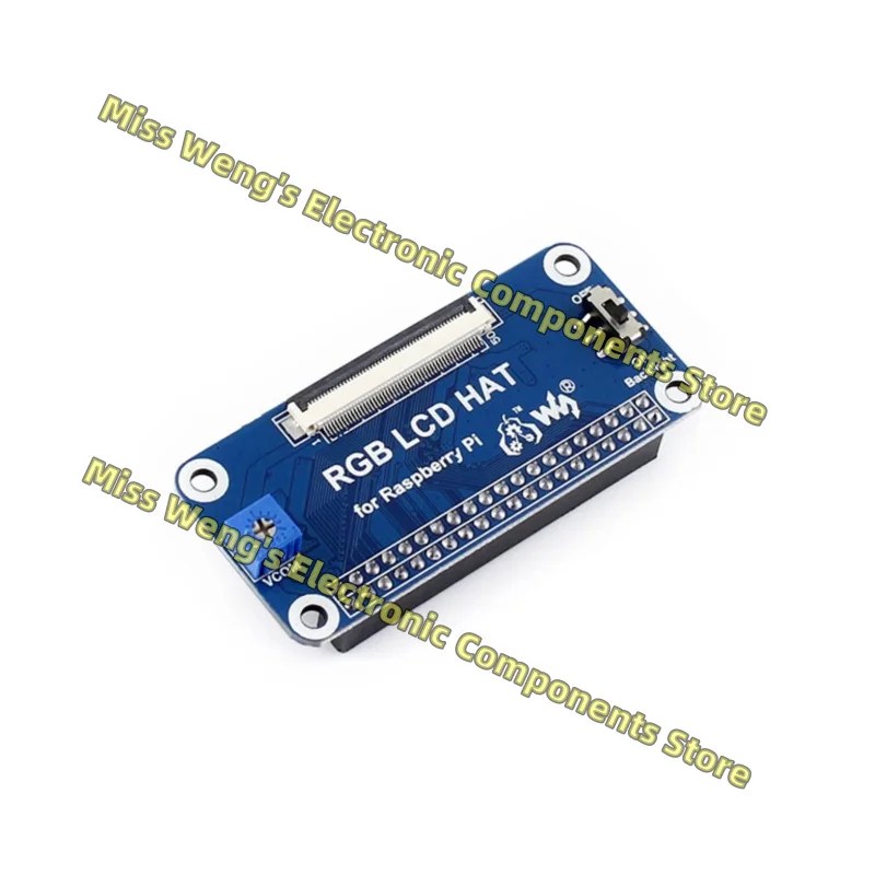 Фото RPi 3-го поколения B+/Zero W 7-дюймовый дисплей с интерфейсом DPI IPS-экран ЖК-дисплей высокой четкости, 7-дюймовый IPS-ЖК-дисплей 1024x600 №4