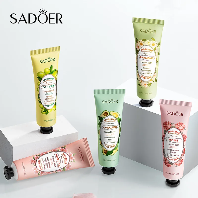 Avocado moisturizing soft hand cream, refreshing non-greasy hand skin care products, foreign trade skin care products