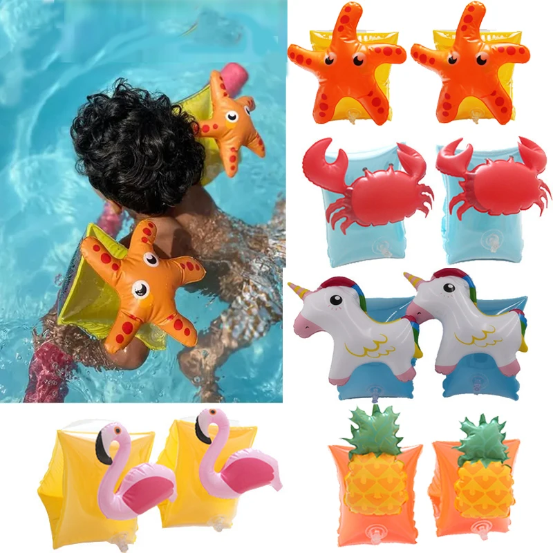 

Pool Floats for Children Baby Swimming Ring Swim Tube Water Play Supplies Inflatable Buoys Swimming Armbands Pool Toys