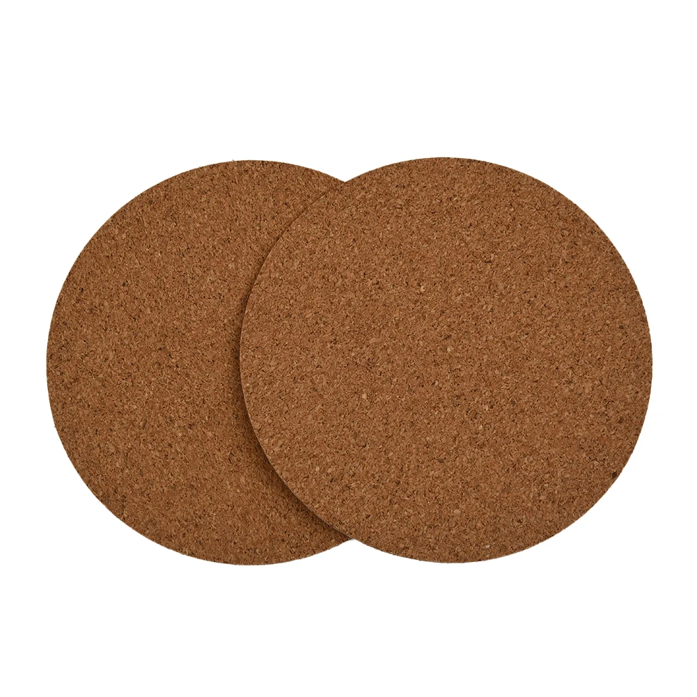 

60pcs Self-Adhesive Cork Coasters Cup Mats Heat Insulation Anti-slip Tea Coffee Mug Drinks Holder Tableware Round Drink Coaster