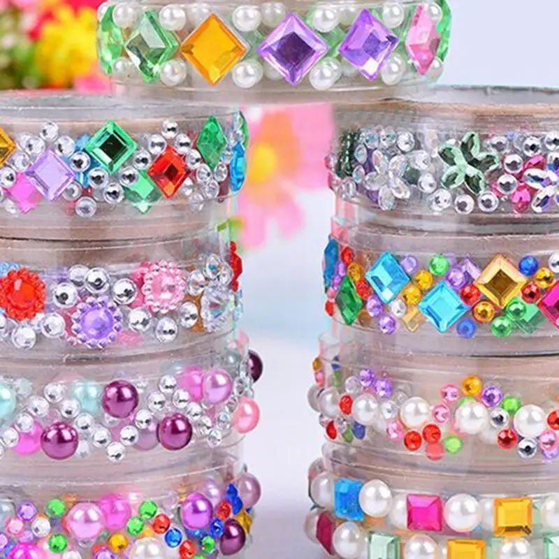 

1 Pcs Creativity Transparent Tape Diy Decoration Scrapbooking Children's Toy Masking Sticker Tape Tape Adhesive Stationery X3f7