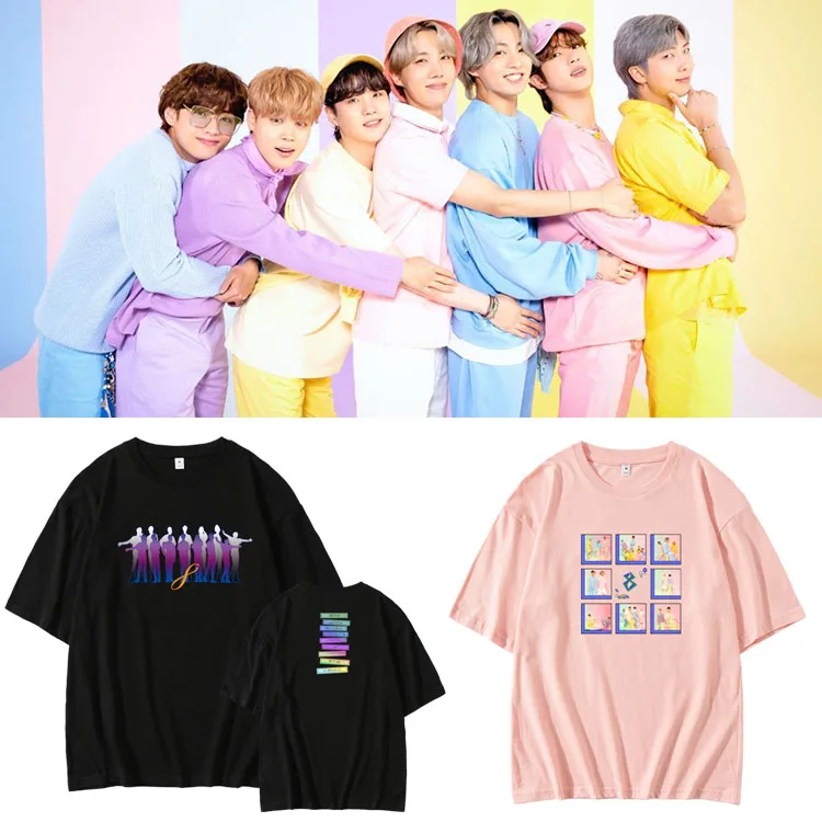 

Новая K-Pop K-pop Футболка Harajuku женская футболка Ullzang корейский стиль графическая футболка Повседневная Хип-Хоп Футболка Модные топы футболки