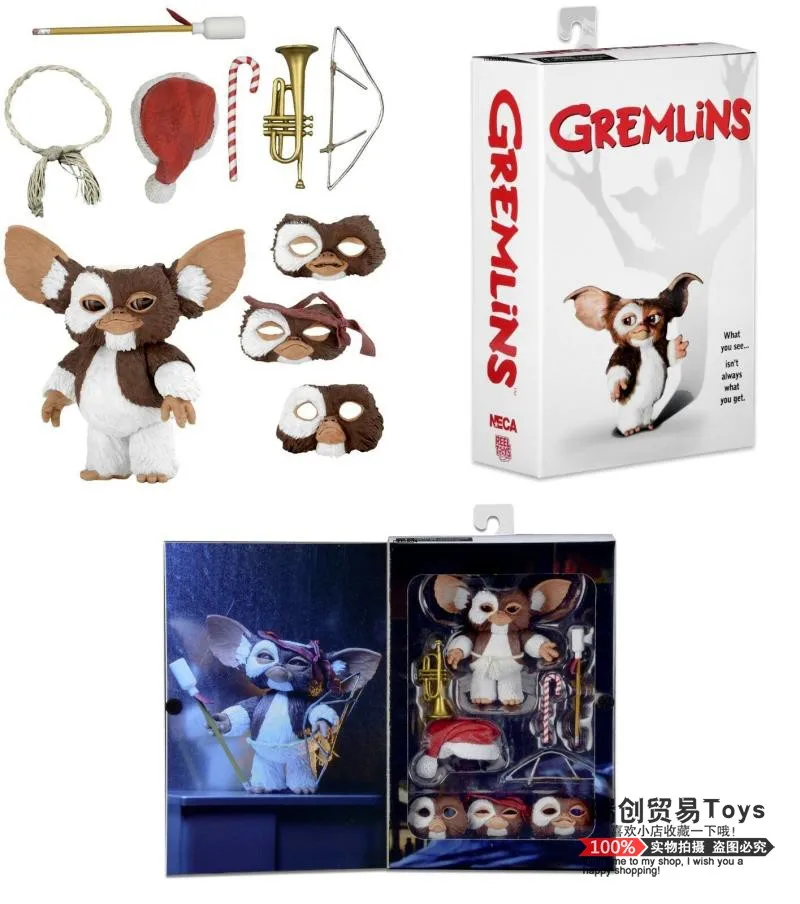 Фигурка NECA из фильма гремлины рождественское Издание ПВХ экшн-фигурки модель