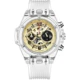 Luxury Sports Chronograph Men Quartz Watch Transparent Luminous Clock Multifunction Watches Male Skeleton Dial Relogio Masculino Other Image