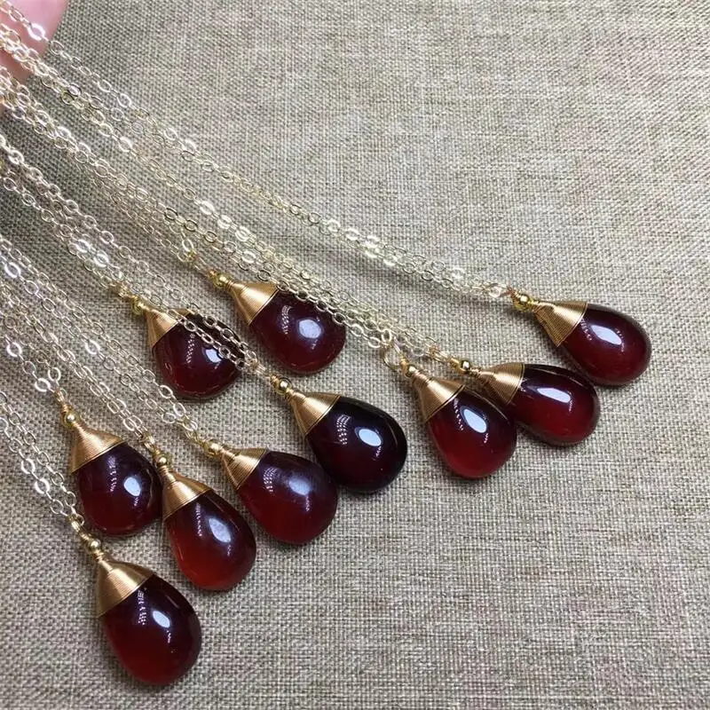 

Женское Ожерелье с натуральным гранатом, 1 шт.