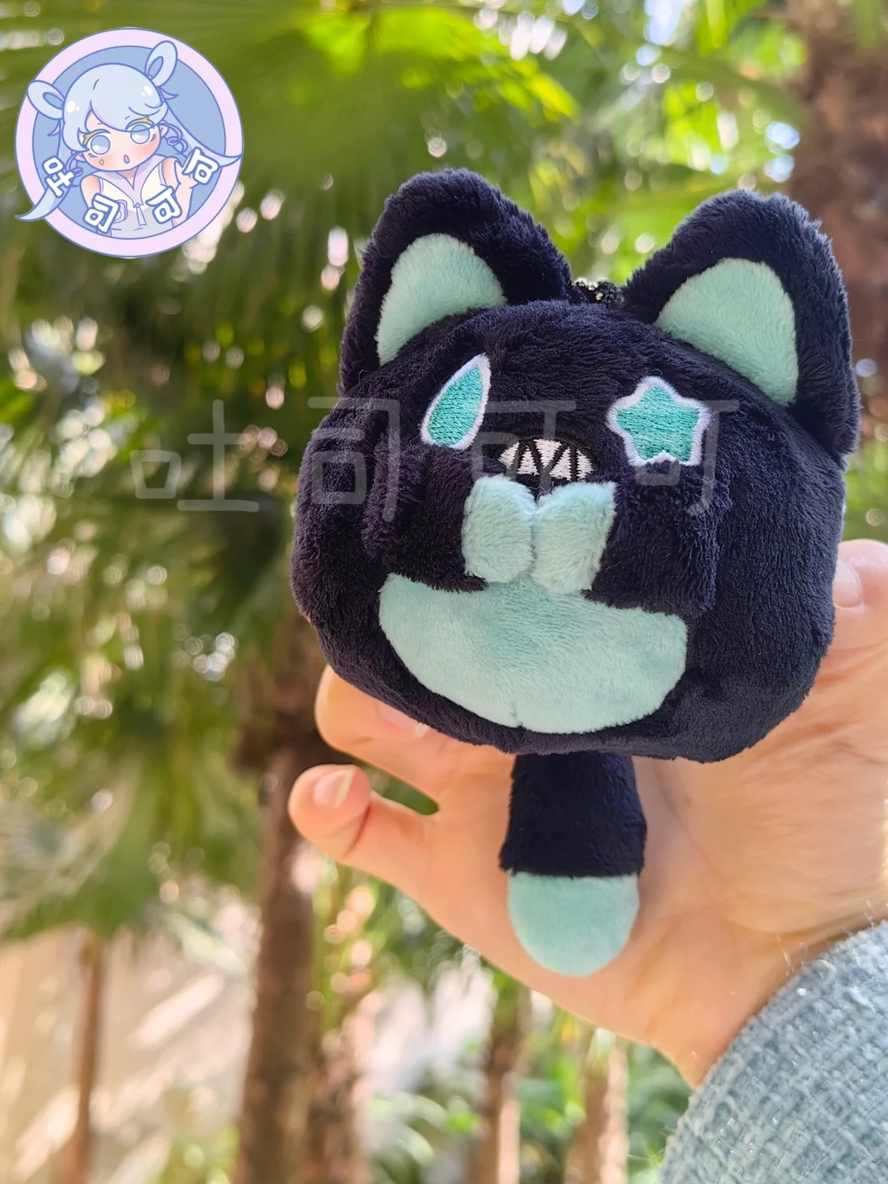 Аниме Genshin Impact Линетт Лини мультфильм кот Данго сумка кулон брелок игра