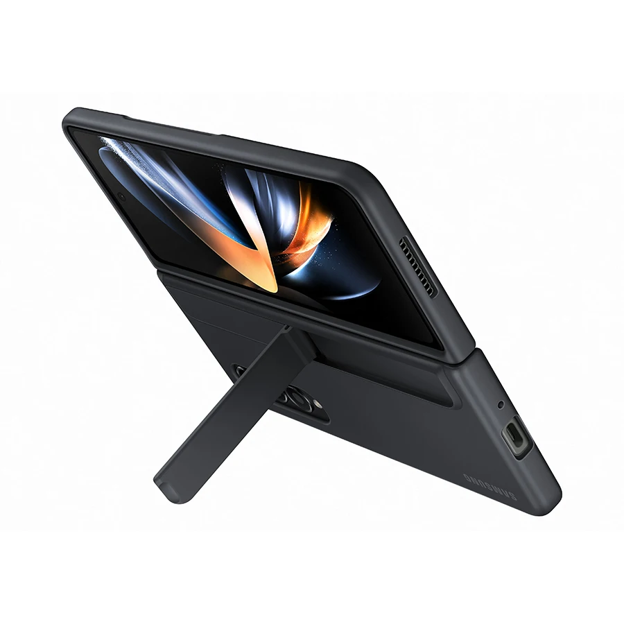 Tanie Samsung Oficjalna Galaxy Z Fold4 Stojąca Okładka Z Długopisem Do Samsung Galaxy Z Krotnie 4 5G Oryginalna Obudowa Ochronna Telefonu