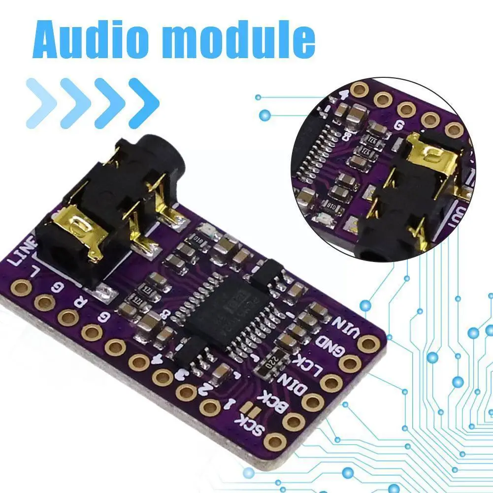 

Интерфейс I2S PCM5102A DAC декодер GY-PCM5102 I2S модуль плеера для Raspberry Pi PHAT плата формата цифровой PCM5102 аудио Bo I3F2