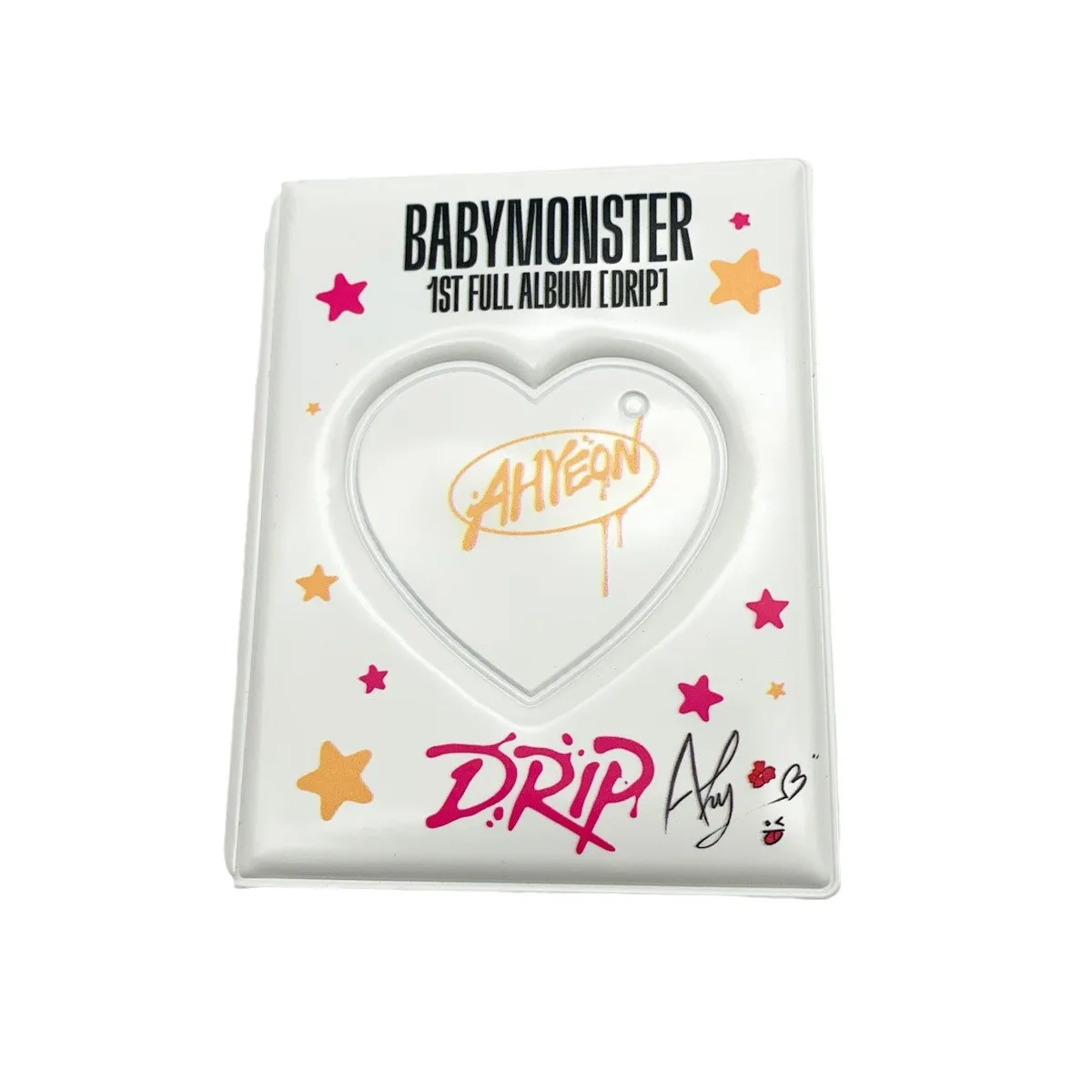 16 шт. KPOP BABYMONSTER DRIP HD печатная карта альбом RUKA ASA AHYEON RORA RAMI PHARITA ПВХ обложка карты