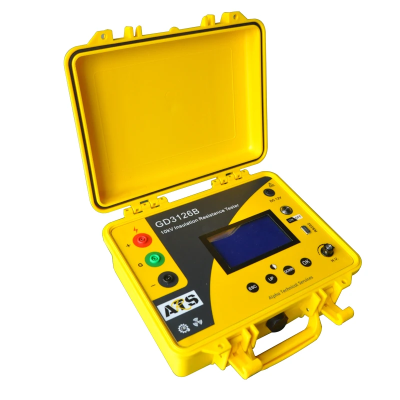 

10kV 20T Ohm Portable Digital Insulation resistance tester GD3126B