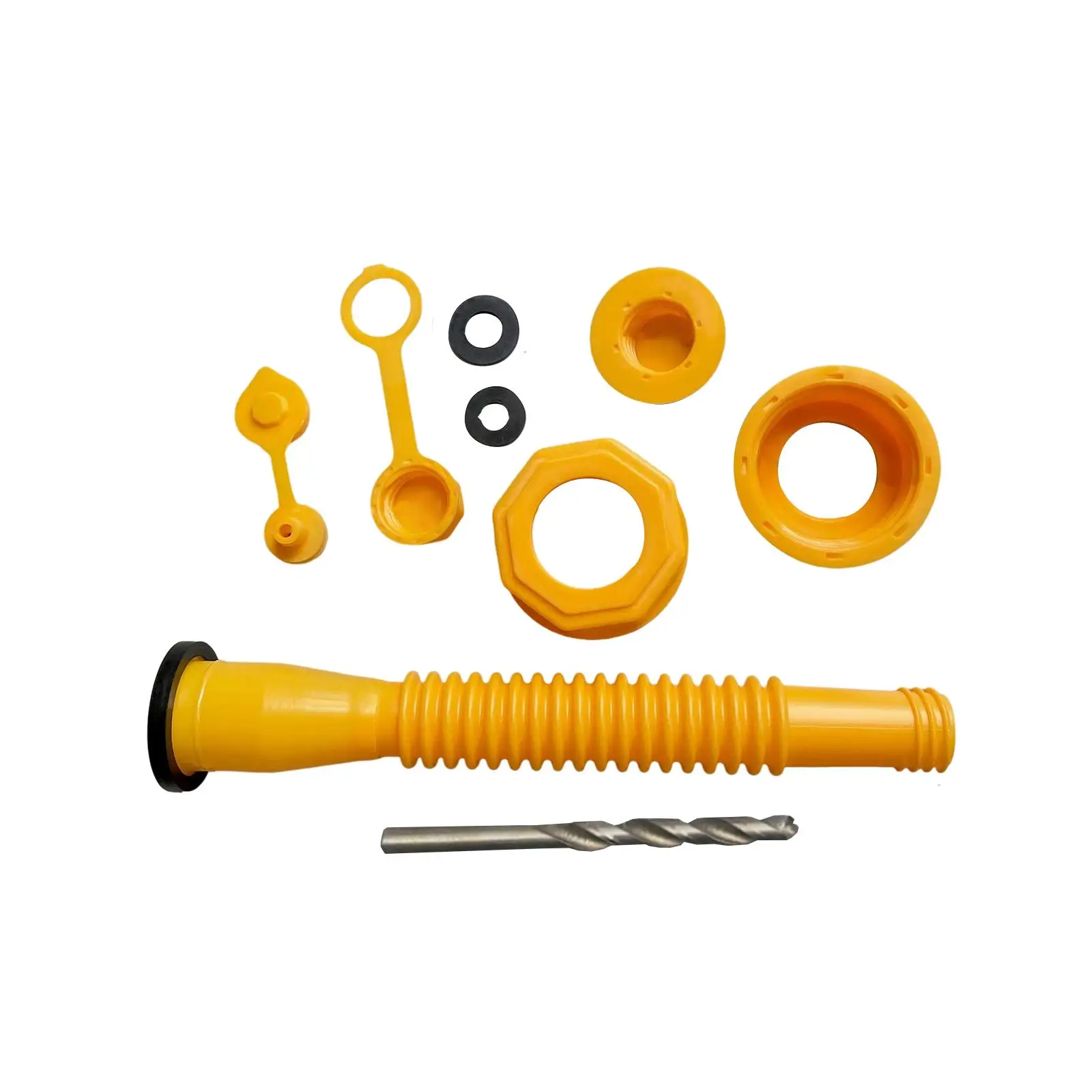 

Gas Can Spout Replacement Upgrade Gas Can Nozzle Auxiliary Caps No Leakage Bendable Portable Flexible for Fuel Cans Accessories