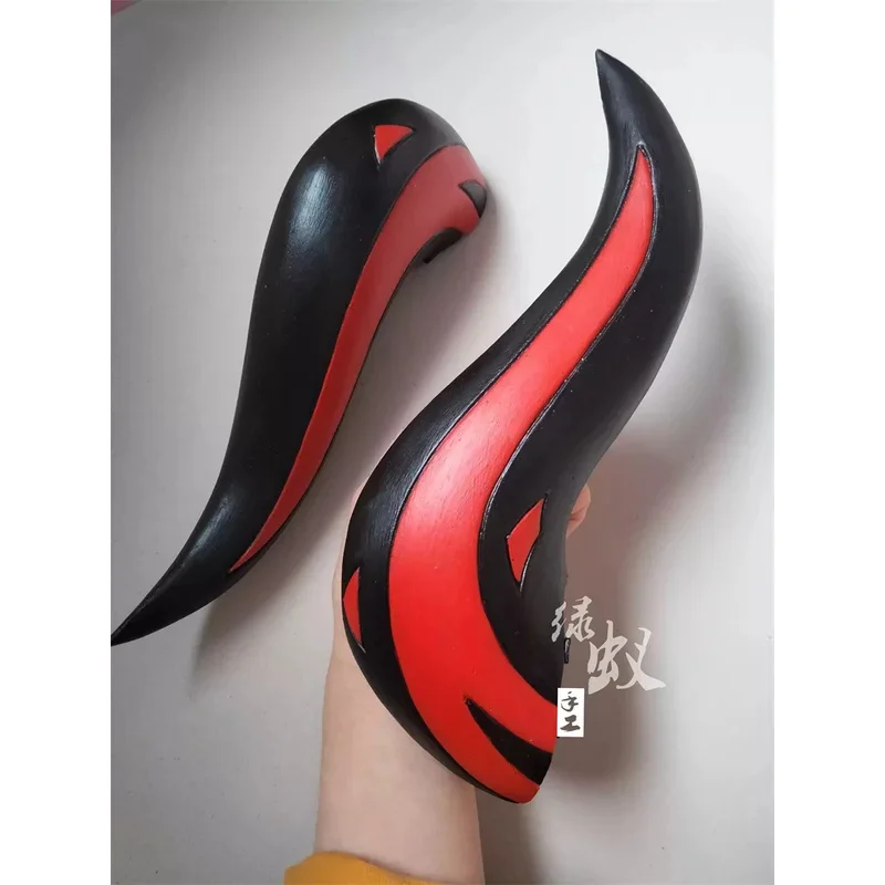 Фото Новый Genshin Impact Horns, головной убор, заколка для волос, карнавальный костюм на Хэллоуин Ganyu, аксессуары для косплея20253;f'6,c;7.y; №1