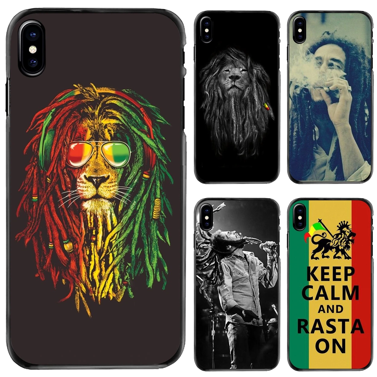 

Cori Reith lion reggae bob marley For Apple iPhone 11 12 13 14 Pro MAX Mini 5 5S SE 6 6S 7 8 Plus 10 X XR XS Hard Phone Bag Case
