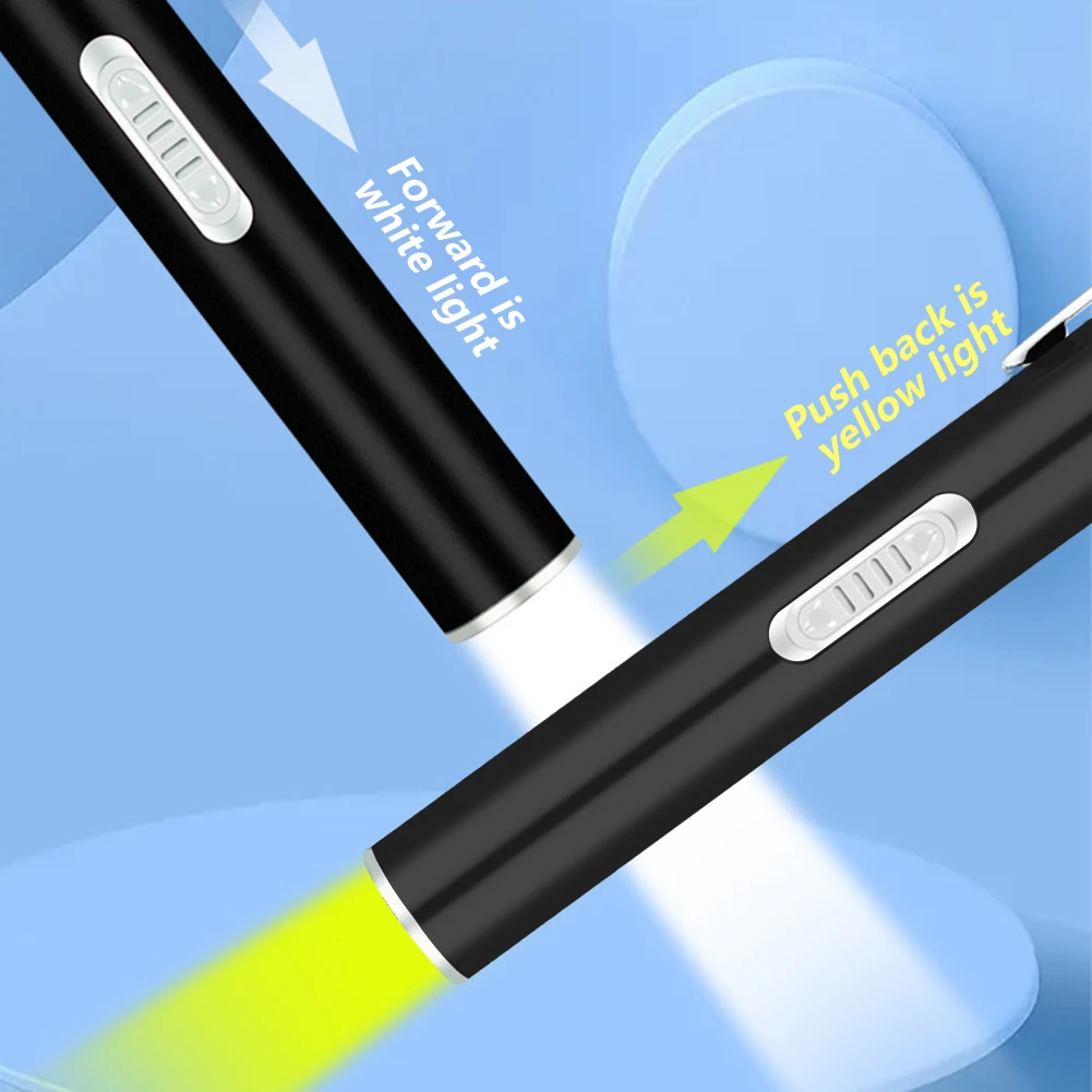 Перезаряжаемый USB-фонарь-ручка с LED-подсветкой для медиков и медсестер, карманный фонарик для экстренной первой помощи A3 (art.: 3920dada53afa) - 3920dada53afa
