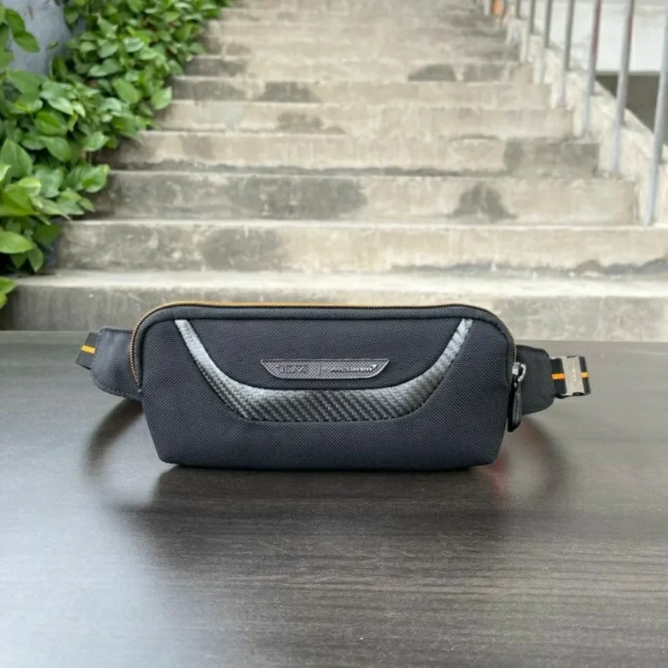Tumi Mochilas Masculinas McLaren Joint-Name Series Brox Thin Multifunctional Storage Bag Waist Bag