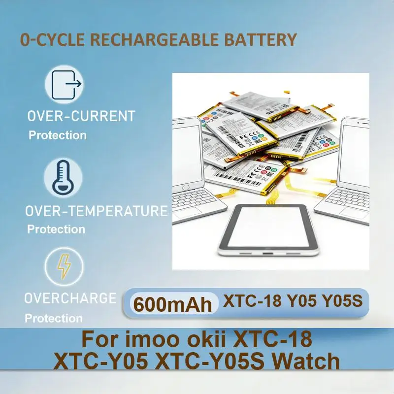Фото Аккумулятор для часов imoo okii XTC-Y02 XTC-Y01S XTC-Z6 XTC-18 XTC-Y05 XTC-Y05S №3