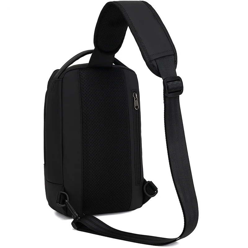 Multi-function New Men's Chest Bag Simple Casual Nylon Diagonal Shoulder Bag Waterproof Wear-resistant  Free Shipping