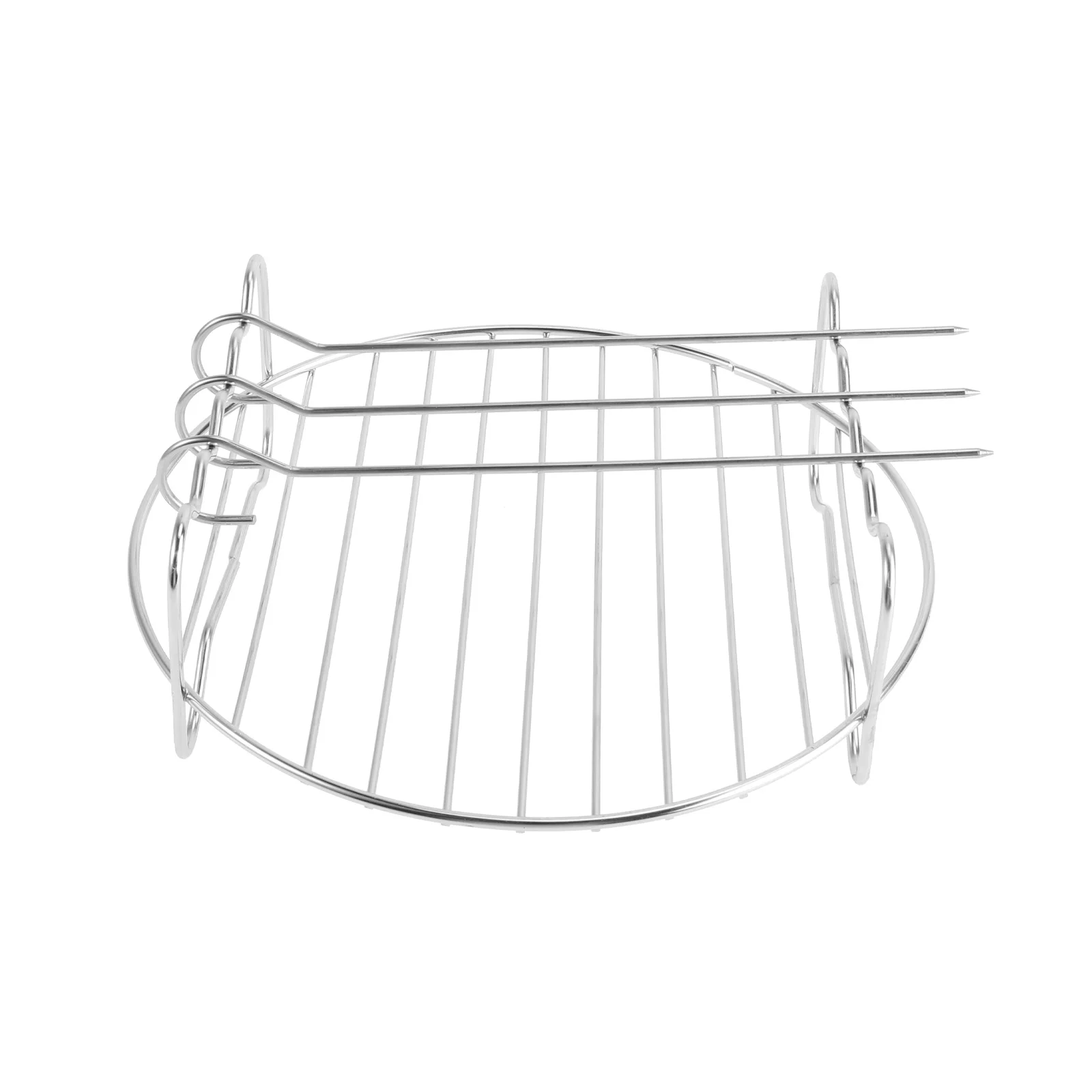 

Rack Fryer Air Steaming Pressure Cooker Steamer Traycooking Drying Stacking Racks Pot Parts Basket Smoker Bbq Meat Canning Toast