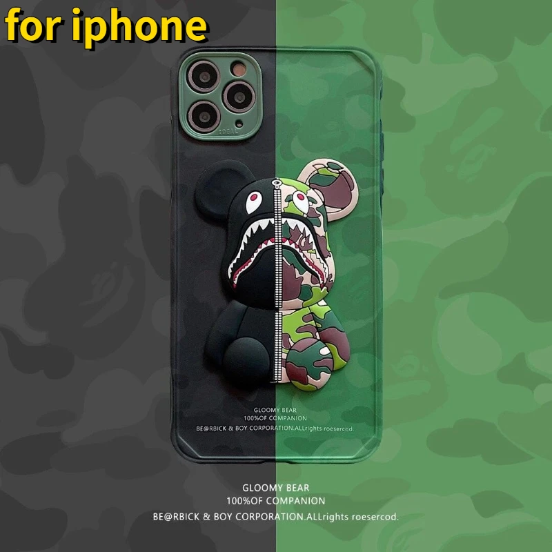 

For iPhone XS 13 12 11 Pro Max XR X 8 7 Plus Shockproof Phone Case Protective Sleeve Silicone