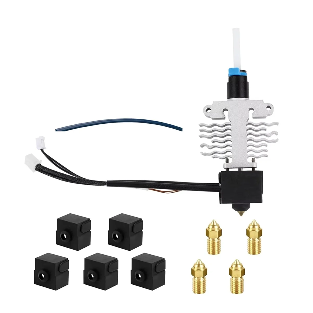 ABGV для Hotend 5 S1 с силиконовым носком и насадкой 0,4 мм, комплект горячего конца для 3D-принтера 5 S1 (art.: 3920cfebec87f) - 3920cfebec87f