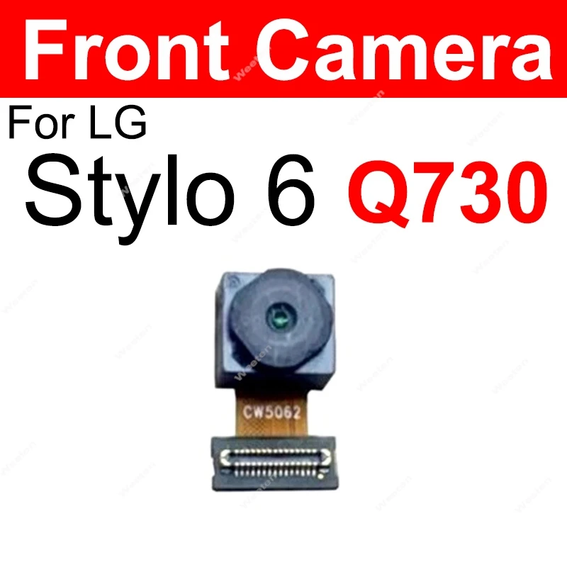 Фото Задняя основная передняя камера для LG Stylo 6 Q730 Nexus 5 5X H791 H790 D820 D821, задняя маленькая камера, гибкий кабель, запасные части №3