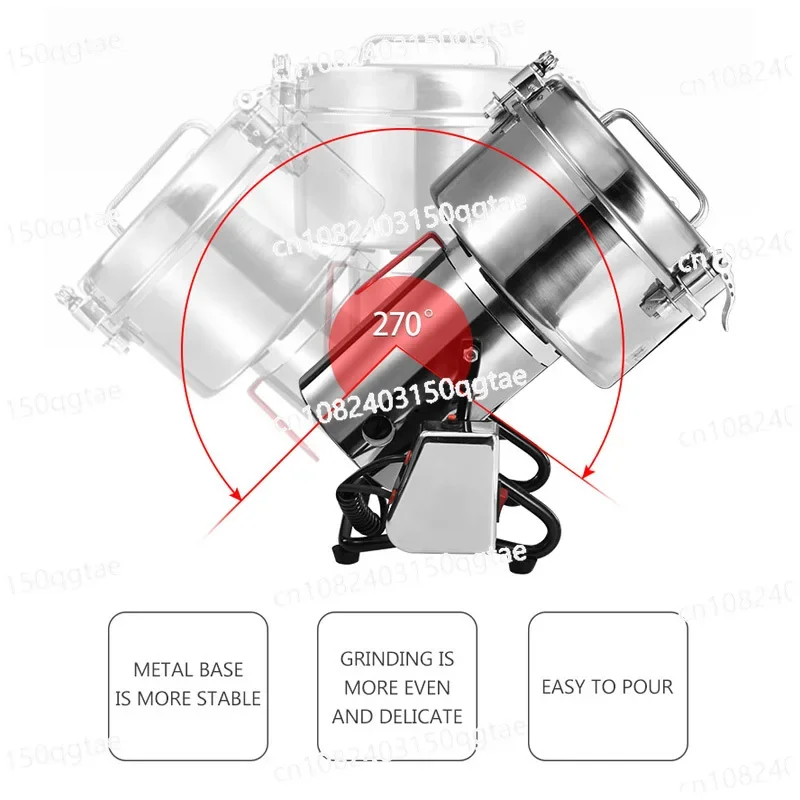 Электрическая мельница для муки 4500 г 220 В/110 В коммерческий измельчитель травяных