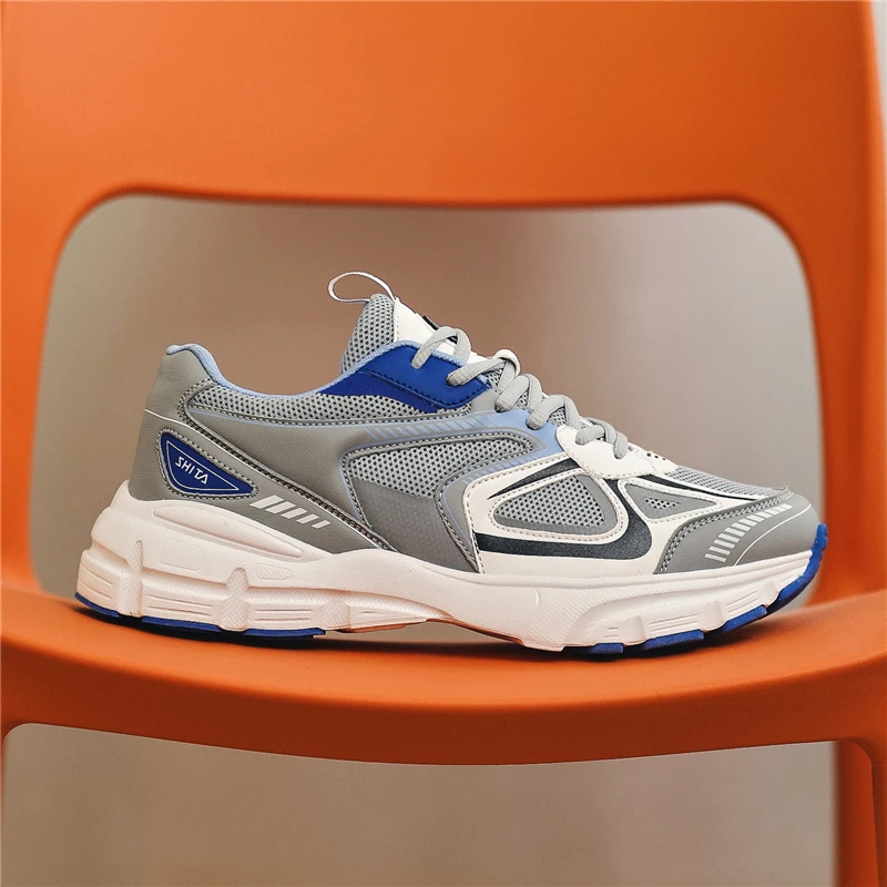 Women's Luxary Chunky Sneakers 2022 Summer Mesh Breathable Shoes for Men Sports Running Casual Ladies Fitness Vulcanize Shoes