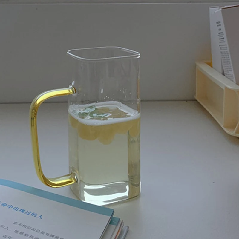 4 шт./набор прозрачные стаканы для напитков 375 мл