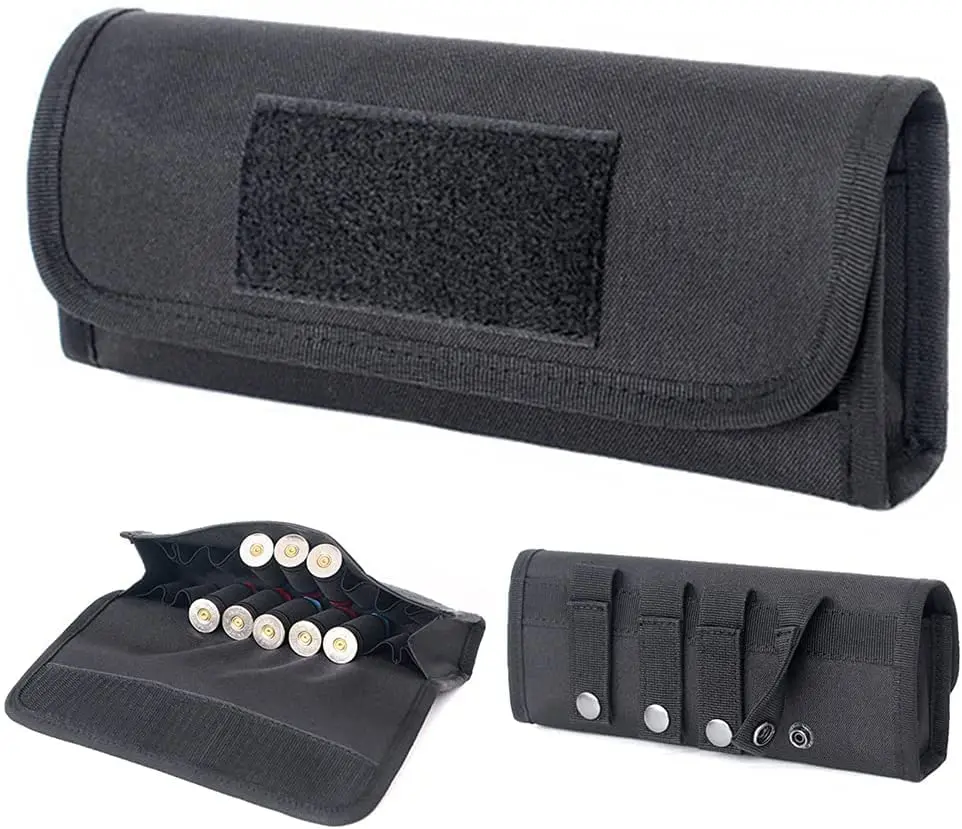 

Molle Pouch Shotgun 10/12/18 Round Shotshell Reload Holder Shell Holder Ammo Bag Mag Pouch for 12 Gauge/20G Hunting Accessories