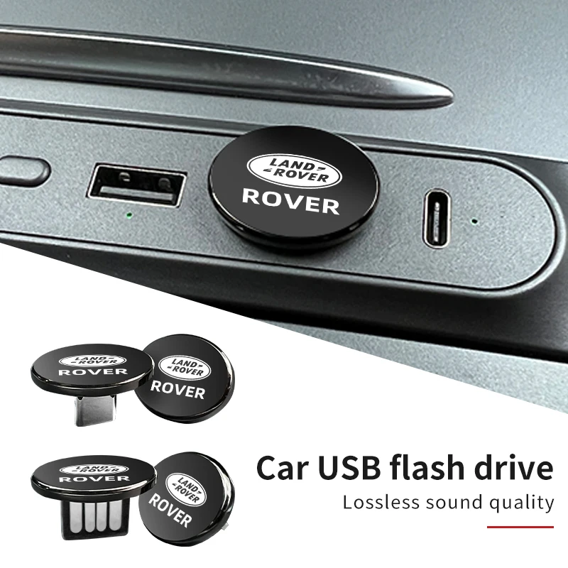 16/32/64 ГБ Автомобильный логотип флэш-накопитель мини металлический 3.0 USB Type-C карта