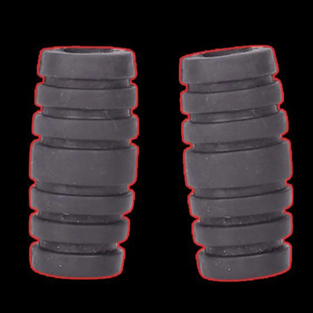 

Pedal rubber Gear lever glue Motorcycle Rubber Parts Accessories 4 Pcs Control Lever Black