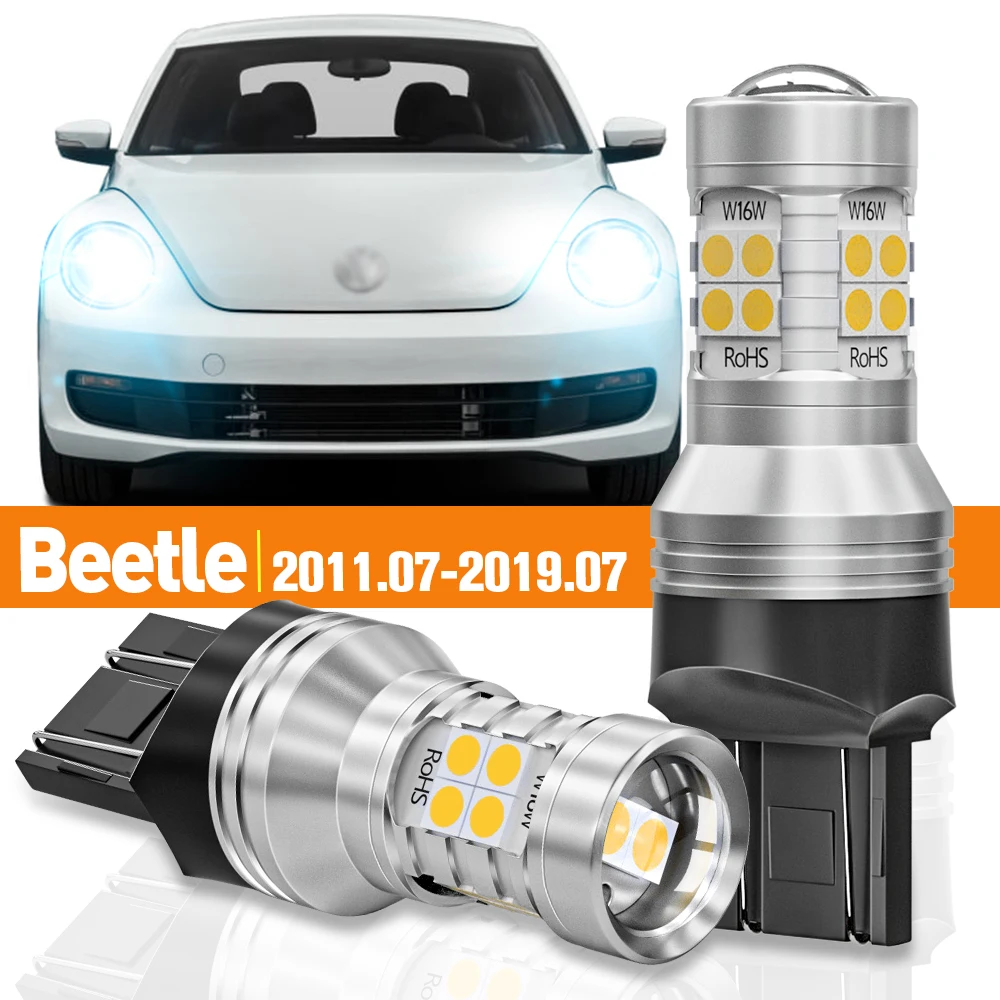 

2pcs LED Daytime Running Light DRL For VW Volkswagen Beetle 2011-2019 2012 2013 2014 2015 2016 2017 2018 Accessories Canbus Lamp
