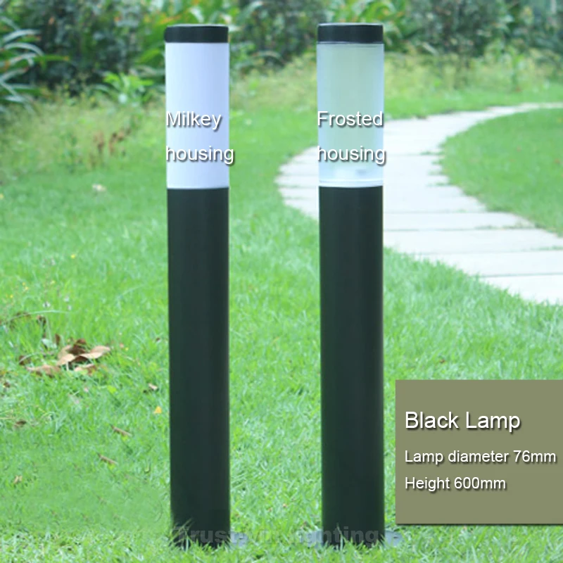 Уличная лампа для газона 2 шт. водонепроницаемый светодиодный столсветильник из