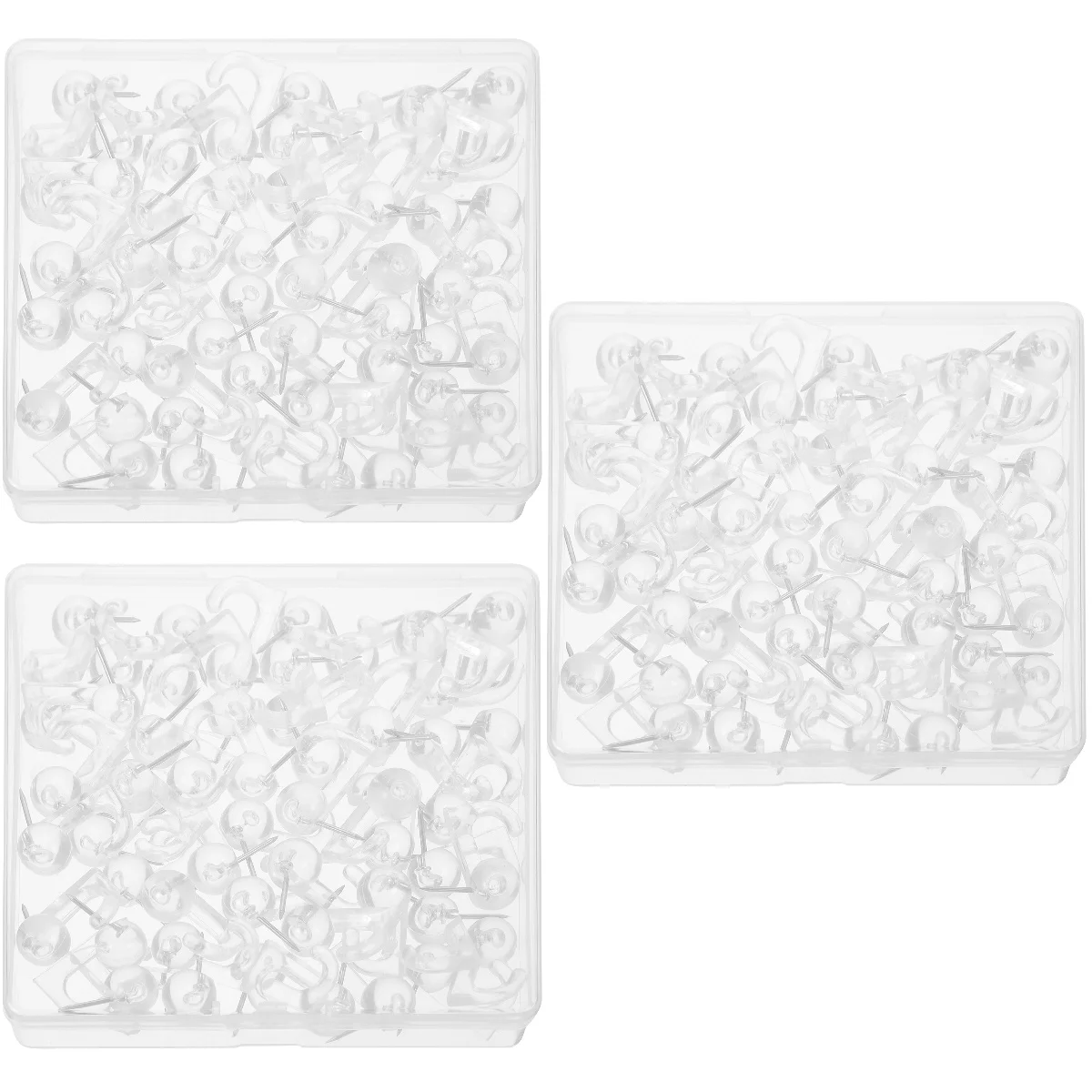 

150 шт. настенные штанги для больших пальцев, сверхпрочные подвесные вешалки для одежды, подвесная доска для объявлений, стальные гвозди