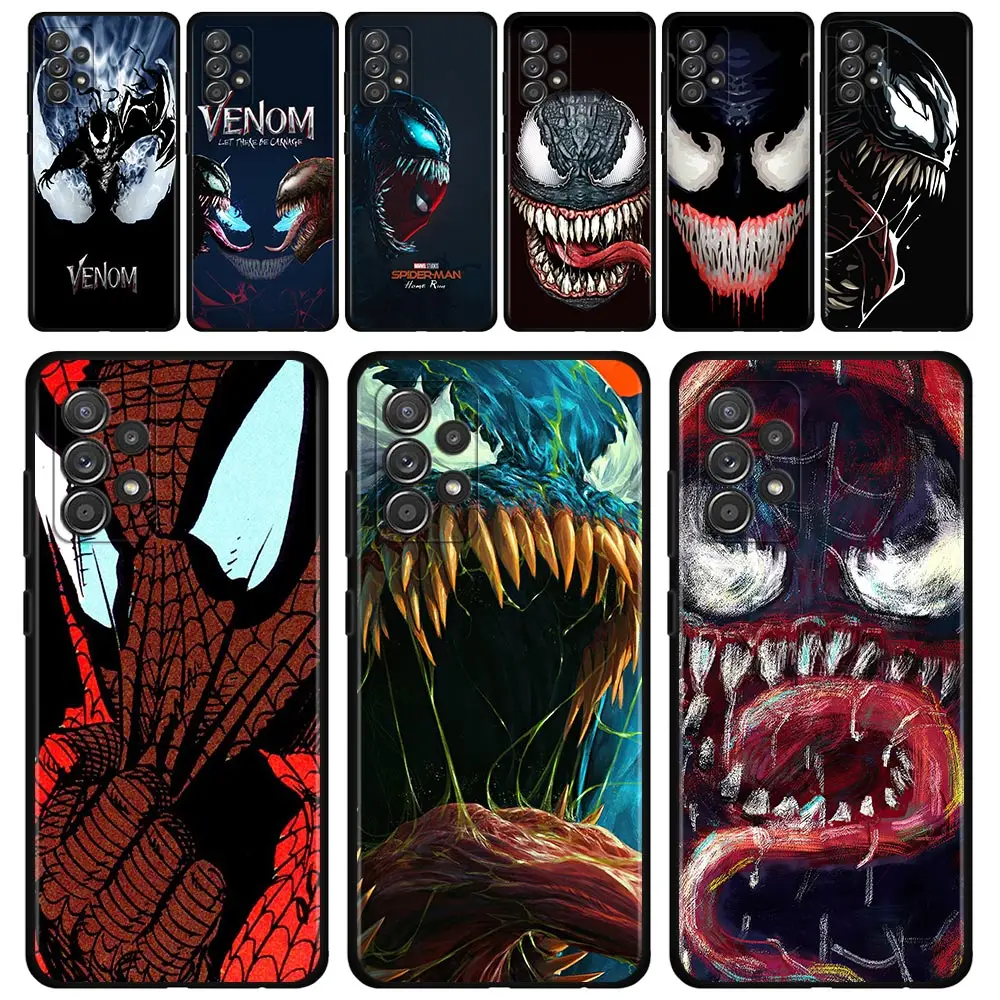 Чехол с комиксами Marvel Anti Venom для SamsungA12 A51 A12 A21s A71 A52 A31 A02s чехол GalaxyA51 A72 A32 A22 A11 A41 |