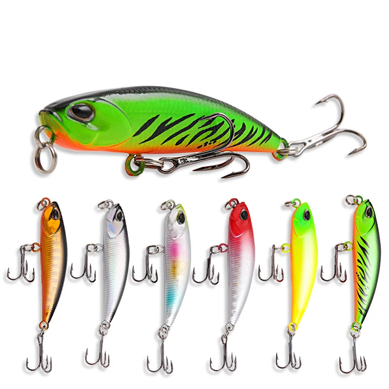 

1 шт., рыболовные приманки в виде гольяна, 7 см