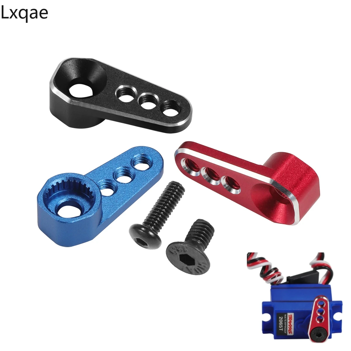 Алюминиевый сплав TRX4M Сервопривод 25T Рулевой рожок для 1/18 RC автомобиля Гусеничный