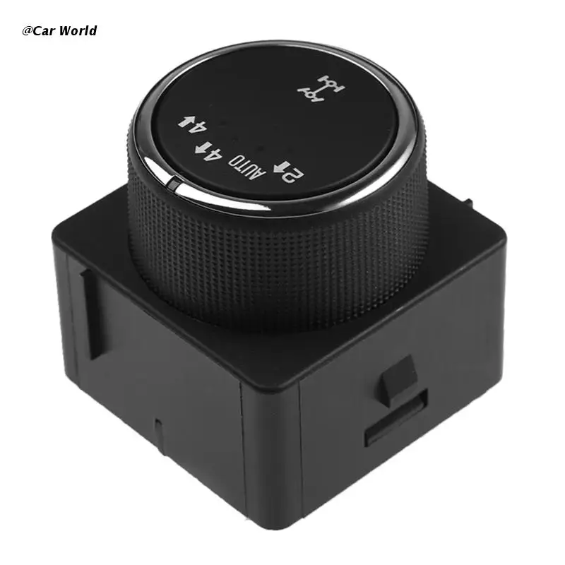 

6XDB Auto Electrical Transfer Case Selector Dashboard Switch 4WD 4x4 Wheel Drive On-Off Compatible for 15284155 15778366 2007