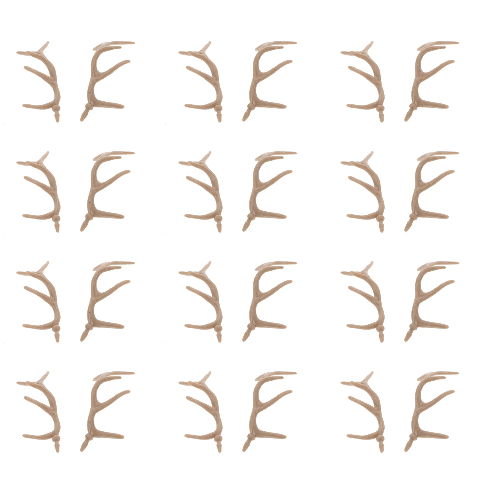 

12 пар «сделай сам», оленьи рогатки, снеговик, украшение «сделай сам», пластиковые оленьи рогатки для праздника