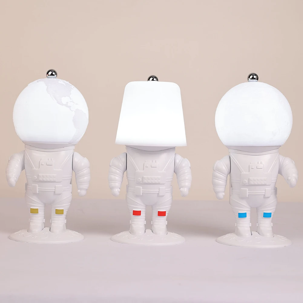 Настольный светильник в форме астронавта с дистанционным управлением