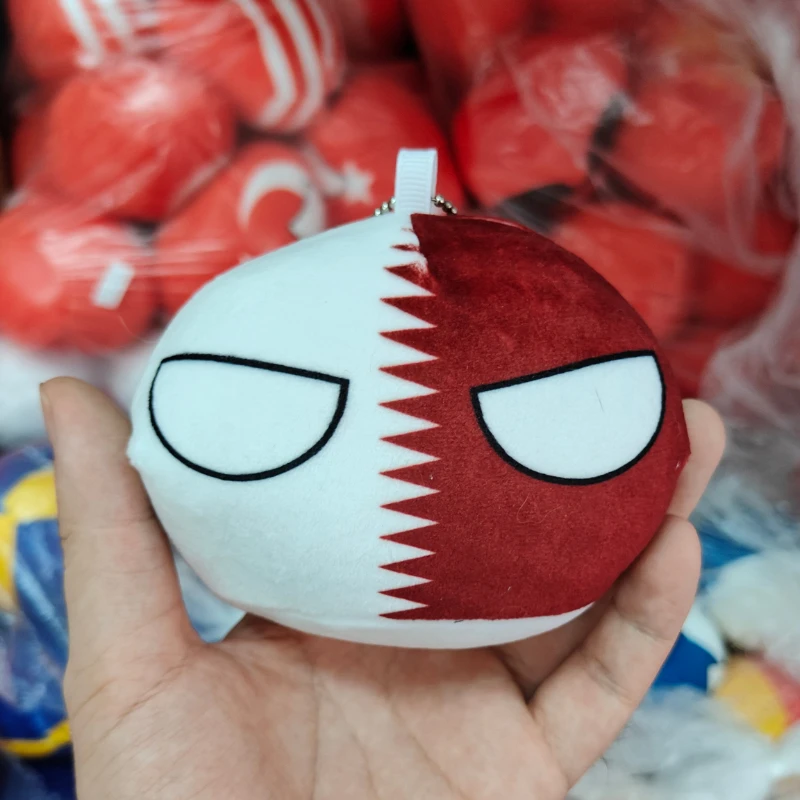 Фото Милая плюшевая игрушка Polandball, 10 см, плюшевая кукла в виде мяча Мексики, компаньон для сна, мультяшный брелок, подарок на день рождения для детей. №2