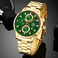 fashion mens watches stainless steel quartz wristwatch luxury men business casual leather watch luminous clock relogio masculino