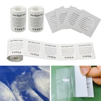 waterproof tent self adhesive stickers nylon patches raincoat swimming ring repair subsidy transparent outdoor repair tape tools