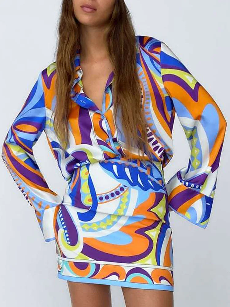 

Женский летний костюм Kumsvag, комплект из двух предметов, юбка и мини-юбка, 2022