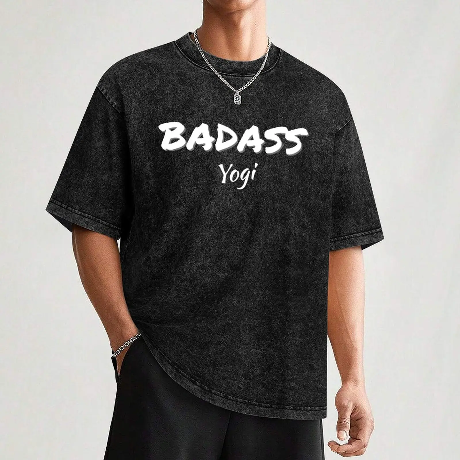 Фото Футболка Badass Yogi для работы на открытом воздухе с короткими рукавами №3